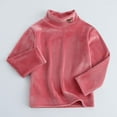 thumbnail image 1 of Boys Thermal Shirt Red Long Sleeve Toddler Shirt Kids Turtleneck Tees Boys Fall Shirt Girl Tops Size 4-5 Years, 1 of 6