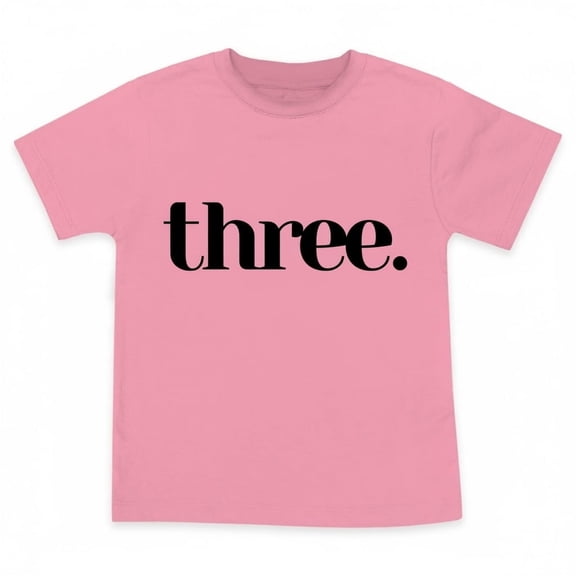 Boys Three Year Old Birthday Tshirts for Third Bday Party for 3 Year Old Toddler in Blue