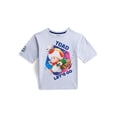 thumbnail image 1 of Super Mario Galaxy Movie Boys Toad Graphic Tee with Short Sleeves, Sizes 4-18, 1 of 3