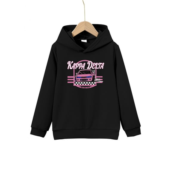 Boys Tops Cartoon Car Print Long Sleeve Casual Hoodies Sweatshirt- Keep Him Warm And Stylish!