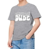 Boys Tops Kids Short Sleeve Prints T Shirt Boys Girls Comfort Casual 