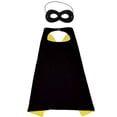 thumbnail image 1 of Boys Tops Performance Cape for Everyday Play and DIY Doodle - Summer Cloak Top for Ages 3-14 Casual Everyday Wear Unisex Design Lightweight Performance Garment, 140, Light Yellow, 1 of 2