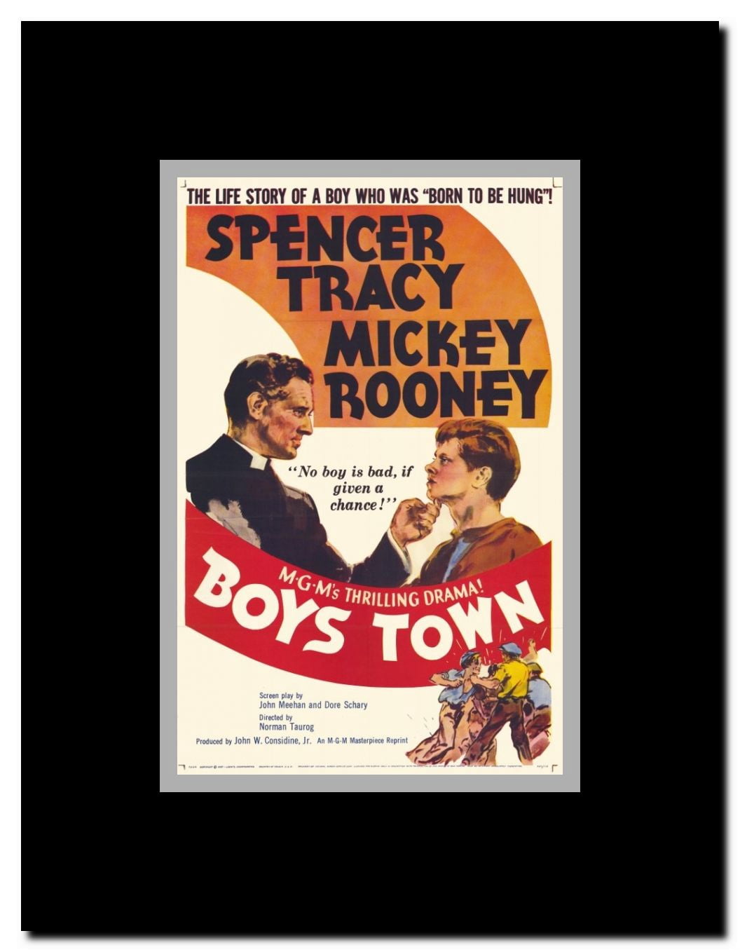 Boys Town Framed Movie Poster