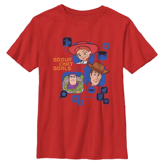 Boys Toy Story 5 Group Chat Goals T Shirt
