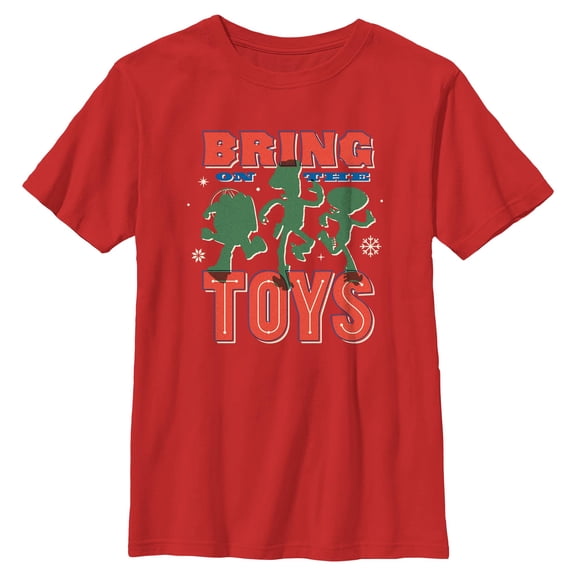 Boys Toy Story Christmas Bring On The Toys T Shirt