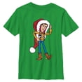 thumbnail image 1 of Boys Toy Story Christmas Woody Santa Hat T Shirt, 1 of 5