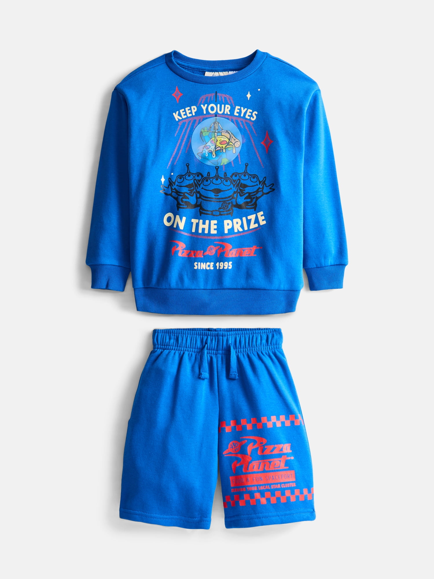 Boys Toy Story Lenticular Crew Short Set, Sizes 4-16