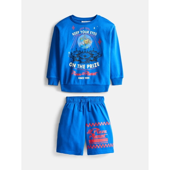 Boys Toy Story Lenticular Crew Short Set, Sizes 4-16