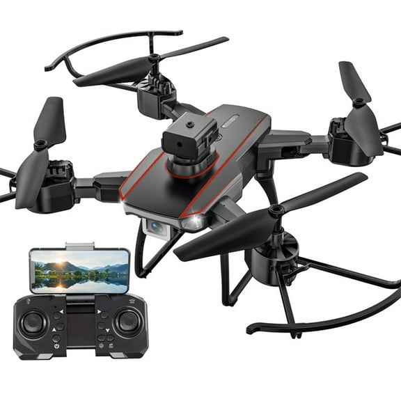Boys Toys 10-16 Years Old, Drone with 4K HD FPV Camera Remote Control Toys Gifts for Boys Girls with Altitude Hold Headless Mode Start Speed Adjustment Gray, Black, One Size