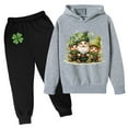 Boys Tracksuit Pullover Hoodie Jogging Pants Set 2 Pieces Kids Hoodie