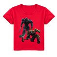 thumbnail image 1 of Boys Transformers Cotton Short Sleeve T-shirt Kids Casual Summer Breathable Crew Neck T-shirt, 1 of 2