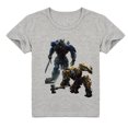 thumbnail image 1 of Boys Transformers Cotton Short Sleeve T-shirt Kids Casual Summer Breathable Crew Neck T-shirt, 1 of 2