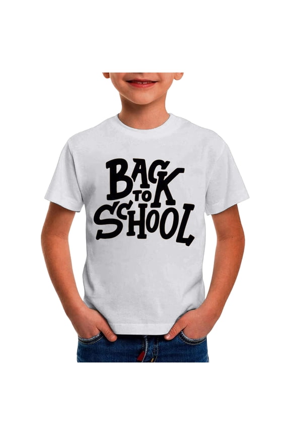 Boys Tshirts Shirts Kindergarten Hello School I Come First Day At School Nursery Graduation Boys' Tops, Tees & Shirts Clothes