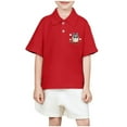 thumbnail image 1 of Boys Tshirts Short Sleeved Loose Casual Cute Printed Hawaiian Shirt, 1 of 5