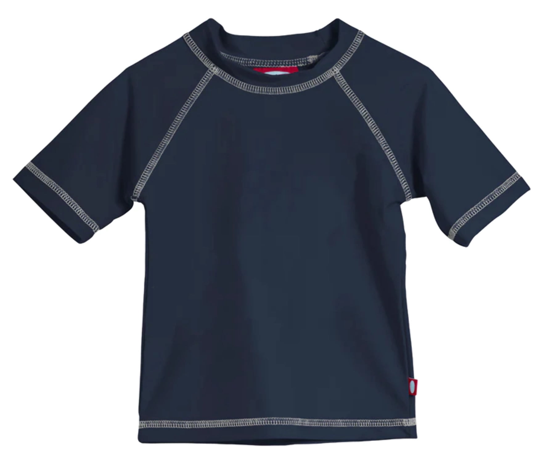 Navy Rashguard Made in USA Boys UPF 50+ Short Sleeve Rashguard | Navy Blue - Walmart.com