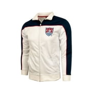 Boys' USA Soccer Jacket, Licensed US Soccer Full Zip Track Jacket, Youth Sizes YL