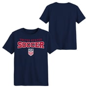 United States Men's National Team USMNT USA Youth Navy Arch-Over Logo Soccer Tee