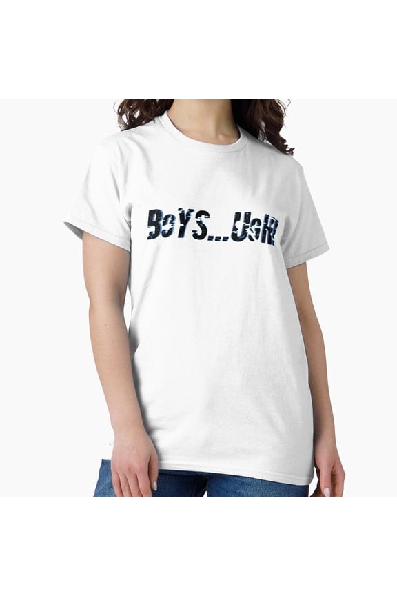 Boys Ugh Ouah French Dramatic Displeasure Sarcastic Modern Pop Culture Quote T-Shirt