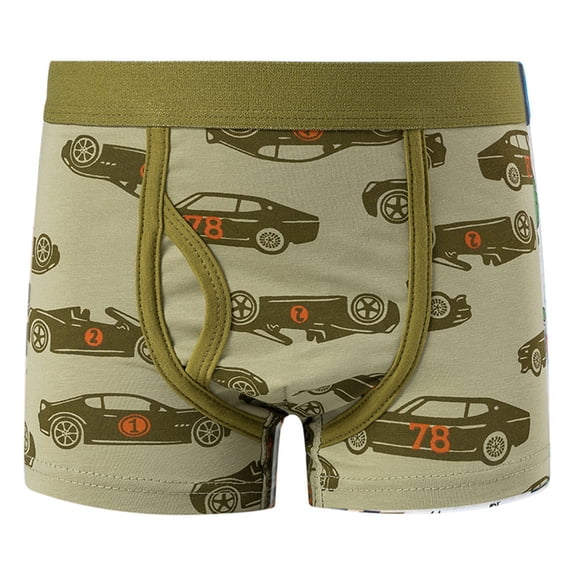 Boys' Underwear Cartoon Supporting Brief