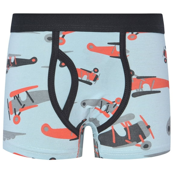 Boys Underwear Kids Soft Underwear Cartoon Fashion Briefs Trunks 3Pcs Multipack Boys Boxer Briefs Blue 1 year-3 year