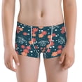 thumbnail image 1 of Boys Underwear Stretch Moisture - Happy Mother's Day blue Wicking Fabric Cotton Boxer Briefs, Soft Briefs Breathable Truck Panties for Teenager, 1 of 7
