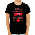 thumbnail image 1 of Boys Valentines Day Shirt - Boys Valentine Shirt - Mom's Coolest Valentine T-Shirt, 1 of 7
