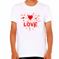 thumbnail image 1 of Boys Valentines Day Shirt - Valentines Day Shirts for Boys - LOVE Valentine Shirts for Kids, 1 of 8