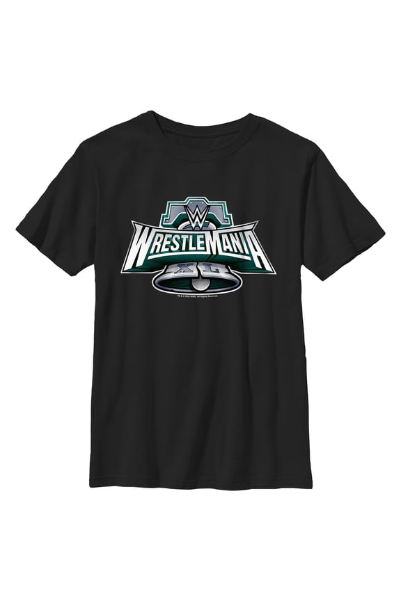 Boys WWE Bell Logo T Shirt