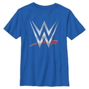 Boys WWE Chrome Logo T Shirt
