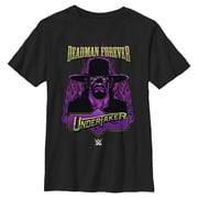 Boys WWE Deadman Forever Undertaker T Shirt
