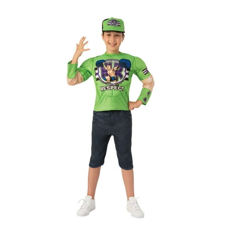 Boys WWE Deluxe John Cena Child Costume Large size 12-14