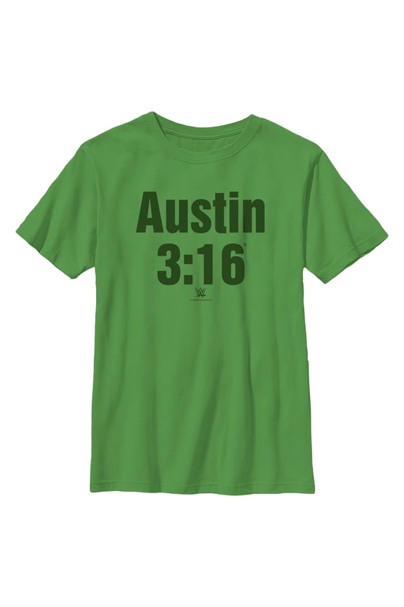 Boys WWE Iconic Austin 3:16 T Shirt