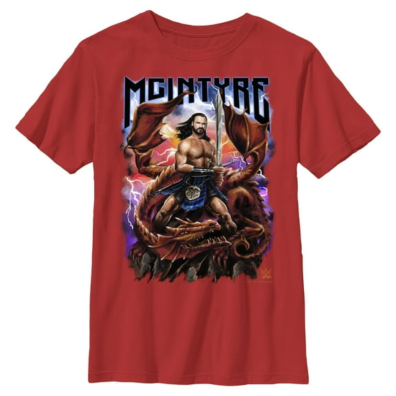 Boys WWE McIntyre Dragon T Shirt