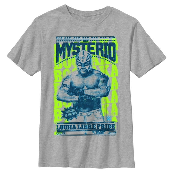 Boys WWE Rey Mysterio Lucha Libre Pride T Shirt