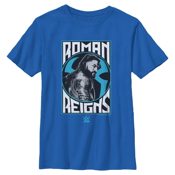 Boys WWE Roman Reigns Poster T Shirt