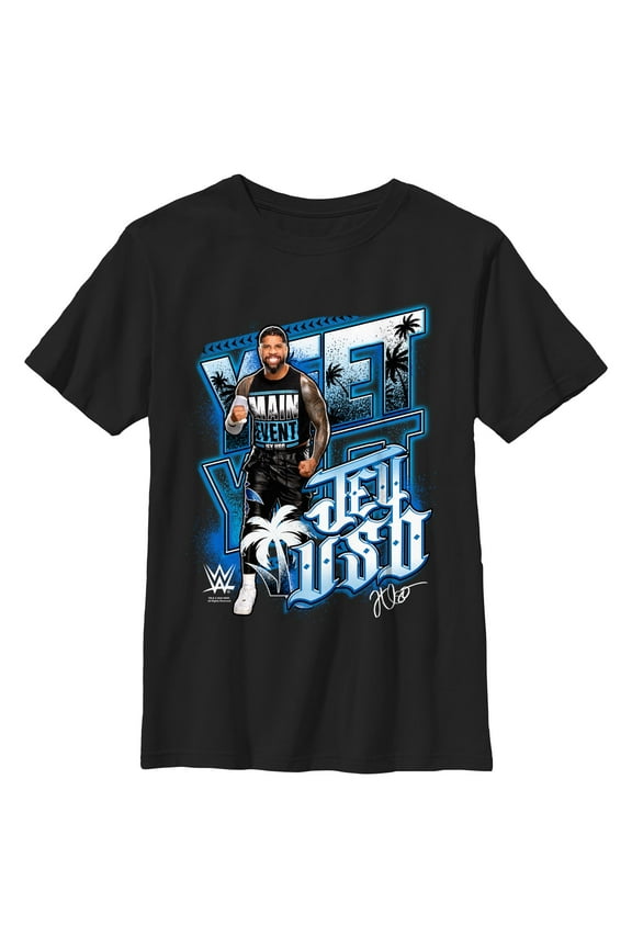 Boys WWE Tropical Jey Uso T Shirt