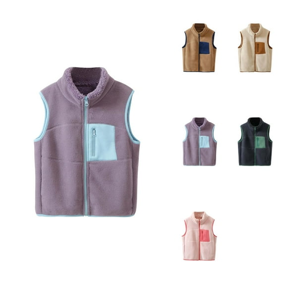 Boys Warm Padded Vest, Soft Thermal Insulation, Cozy Winter Sleeveless ...