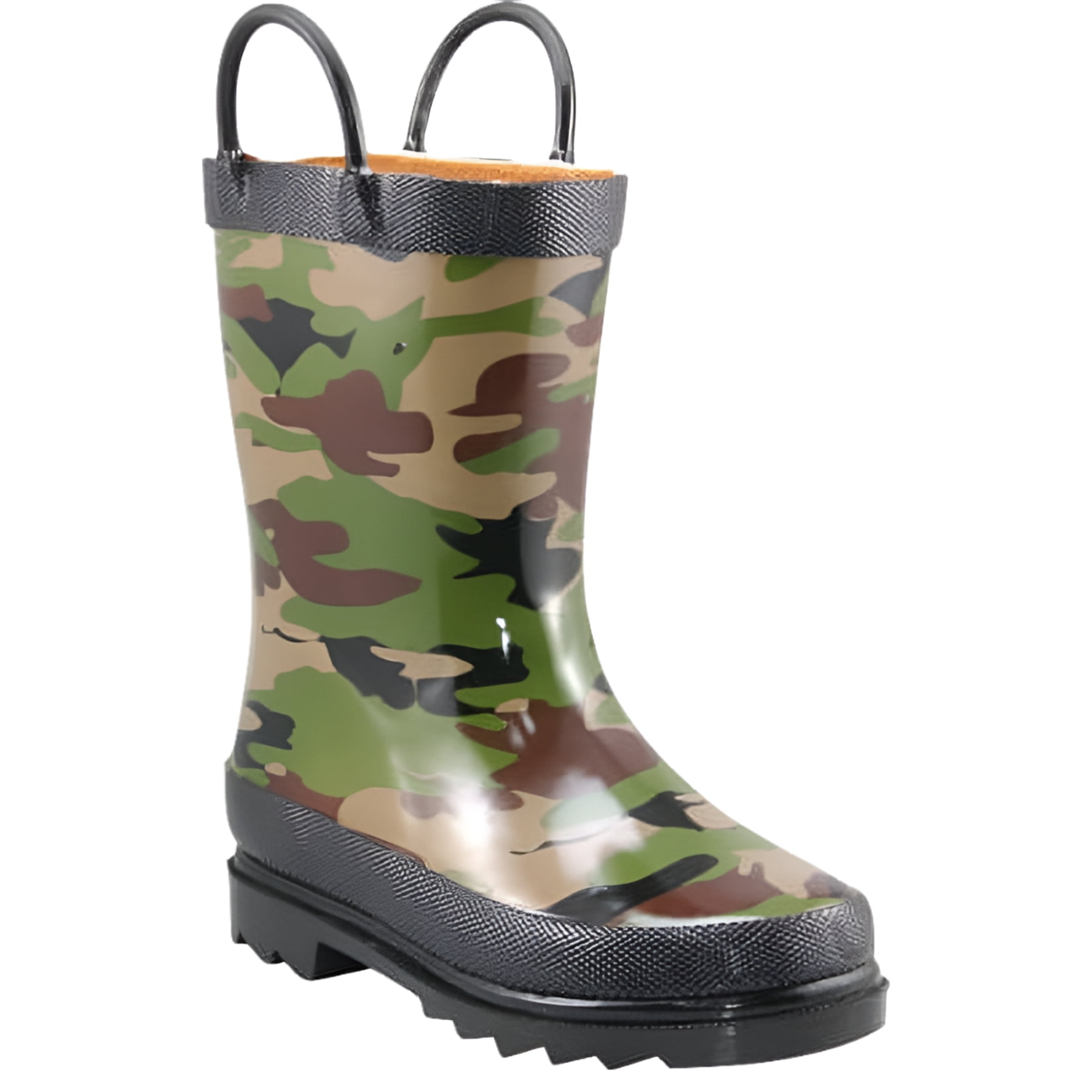 Western Chief Toddler Boy Waterproof Rain Boots, Green, 2