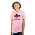 thumbnail image 1 of Boys Whatever Dogs Forever Pet Lover Women's Plus Size Graphic Tee Brisco Brands 2X, 1 of 2