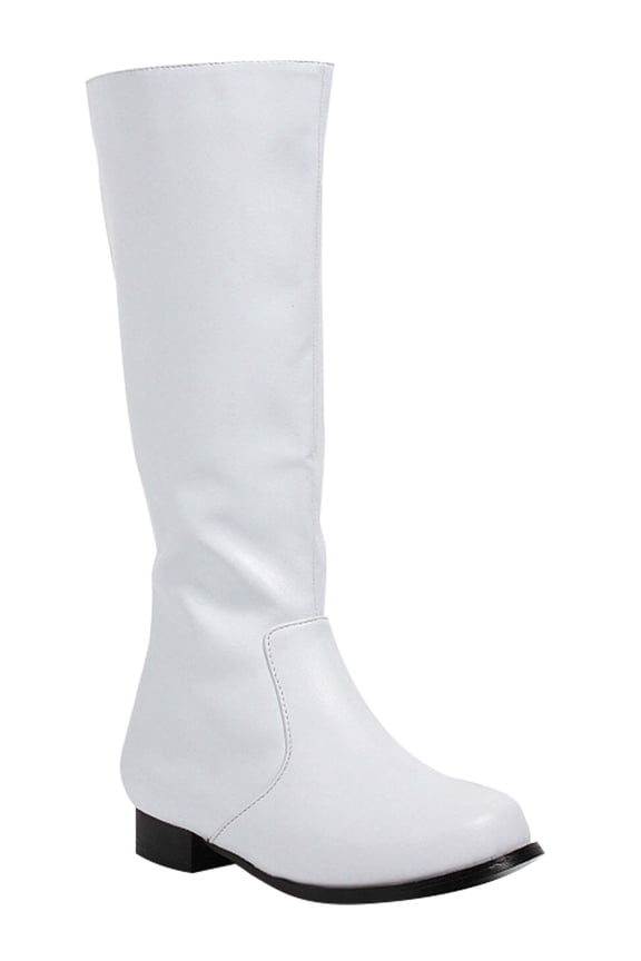 Boys White Costume Boots