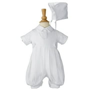 Boys White Gabardine Christening Baptism Knicker Set Baby