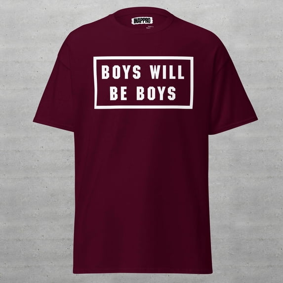 Boys Will Be Boys Bold T-Shirt