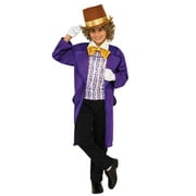 Rubie\'s Willy Wonka Halloween Fancy-Dress Costume for Child, Little Boys S