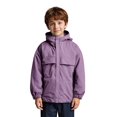 thumbnail image 1 of Boys Windbreaker Jacket for Kids - Lightweight Hooded Outdoor Zipper Coat Suitable for Casual School and Daily Wear from Ages 2 to 13, 1 of 4