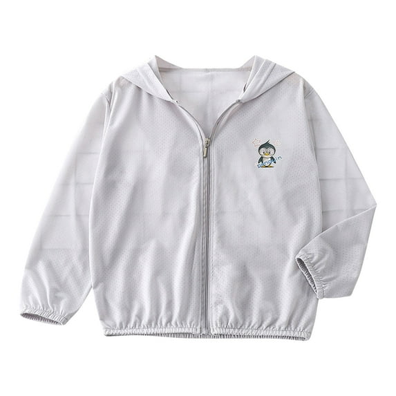 Boys Winter Coat 5t Toddler Summer Boys Girls Long Sleeve Sun Proof Clothing Breathable Light Coat Youth over Jacket