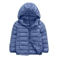 thumbnail image 1 of Boys Winter Coat Boys Waterproof Jacket Boys' Jacket Girls Water Resistant Lightweight Quilted Puffer Coat – Insulated Outerwear Down Coat for Boys Grey 3-4 Years, 1 of 4