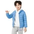 thumbnail image 1 of Boys Winter Coat Jacket Thermal Hooded Outwear Comfortable Warm Windproof Lightweight for Active Play, 1 of 3