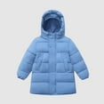 thumbnail image 1 of Boys Winter Coat Warm Quilted Hooded Jacket for Kids Padded Outerwear Stylish Kid's Outerwear for Cold Weather, 1 of 3