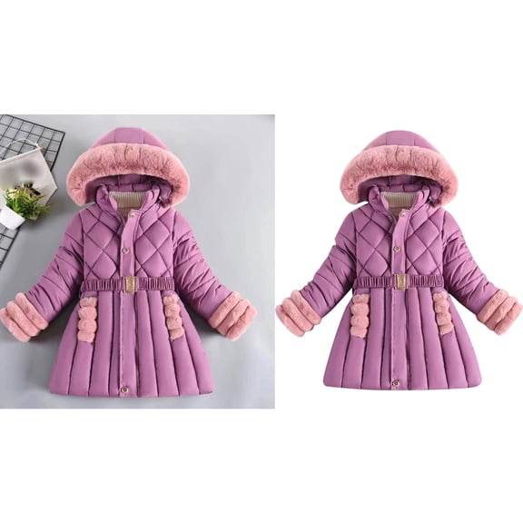 Boys Winter Coats,Boys Puffer Coat Mid-Length Heavyweight with Hooded Warm Windproof Toddler Jacket Boys Size 3-4 Years Winter Coat