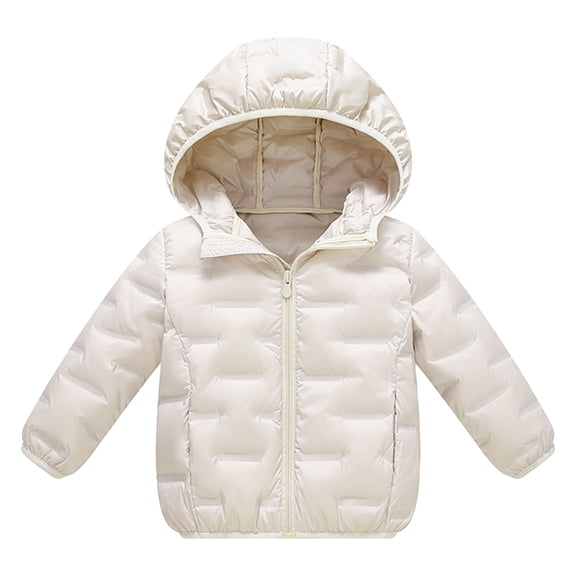 Boys Winter Coats,Boys Puffer Coat with Pocket Zip up Hooded Coat Windproof Warm Child Puffer Jacket Boys Size 13-14 Years Winter Coat